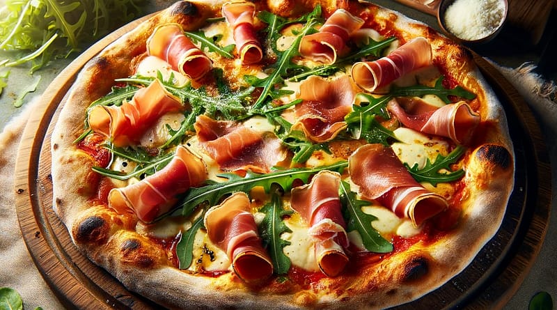 Rustic Prosciutto and Arugula Pizza Recipe